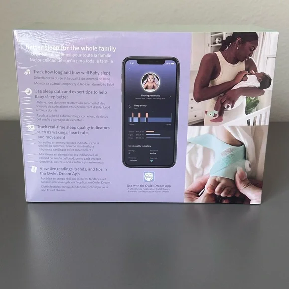 NIB Owlet Dream Sock Baby Monitor - Picture 4 of 7